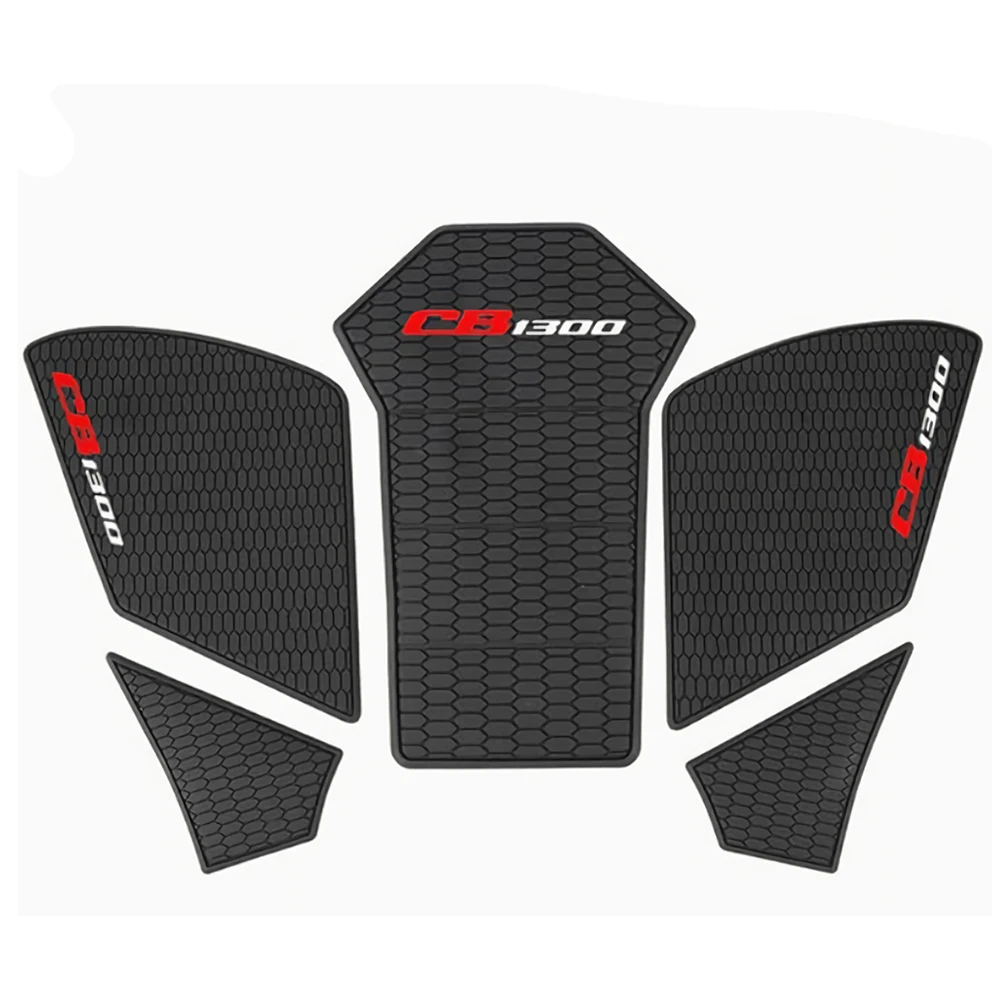 

Для Honda CB1300 CB1300SB/SF 2006-2015 мотоциклетные Нескользящие боковые наклейки на топливный бак, водостойкая накладка, резиновая наклейка