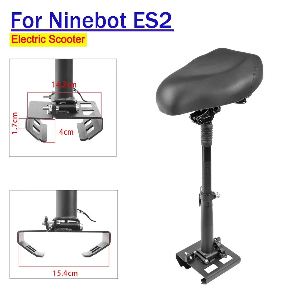 

Foldable Height Adjustable Shock-Absorbing Chair For Segway Ninebot ES2 Electric Scooter Folding Chair without Punching