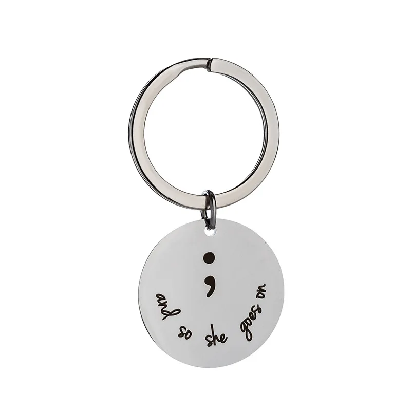 

Вдохновляющие брелки с надписью «It Go on»