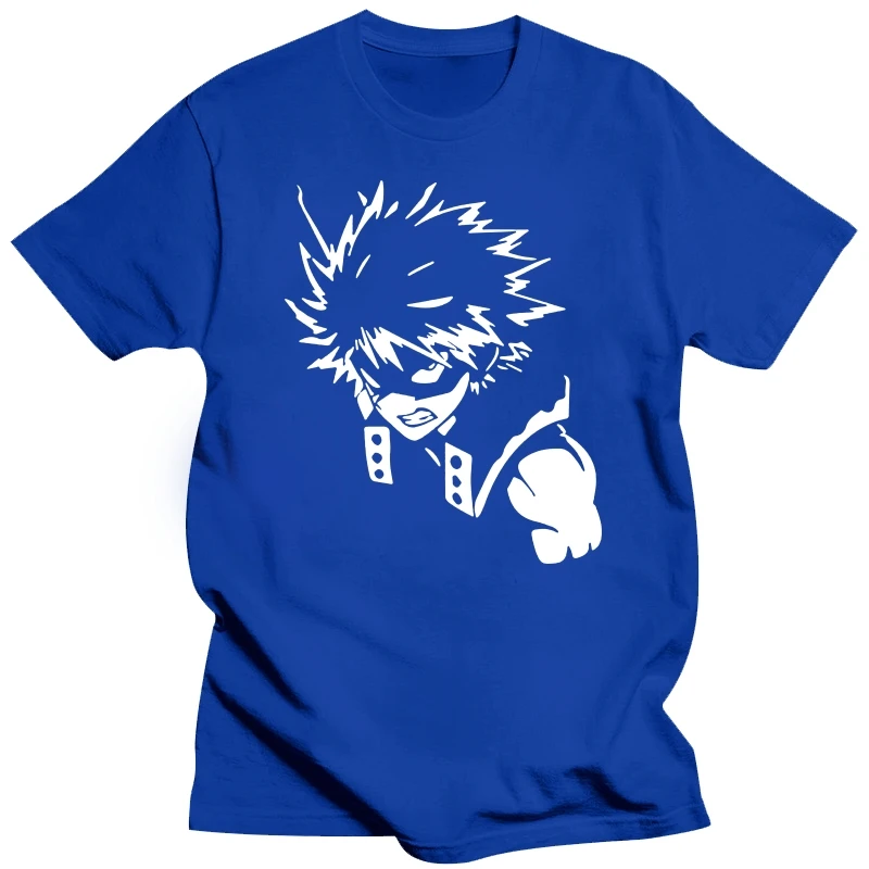 Классическая футболка Katsuki Bakugo Kacchan лучшие женские футболки 90-х годов забавная в