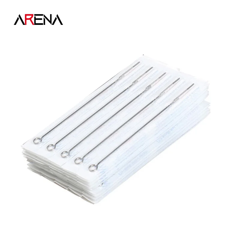 

50pcs RL/RS/M1 Tattoo Needles Mixed Disposable Sterile Tattoo Needles Tattoo Supplies for Tattoo Tube Tattoo Art Makeup