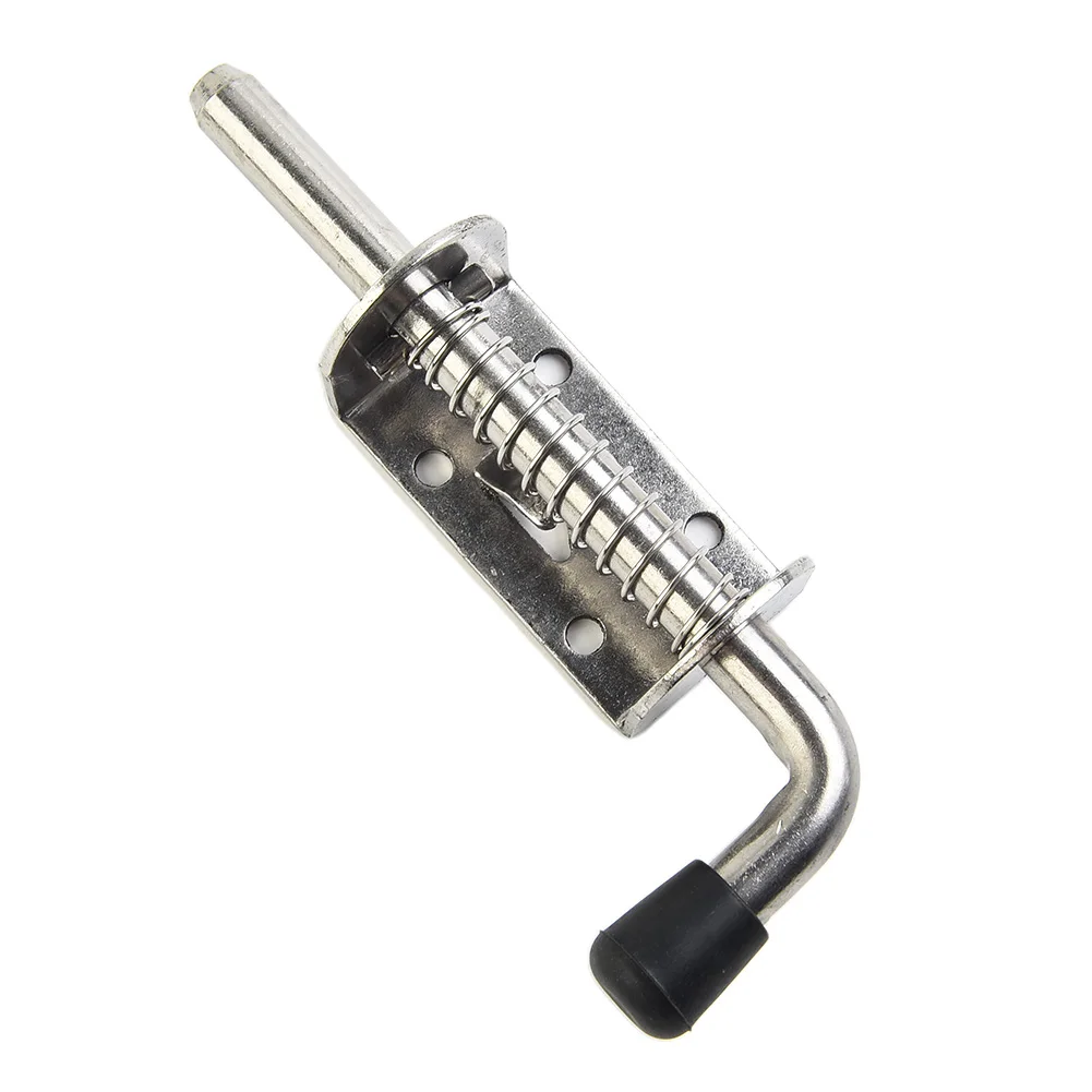 1 шт. металлический замок-болт пружинная защелка 120/128 мм бесконтактная сталь