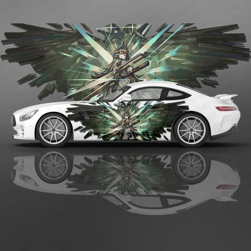 Кафка (arknight) аниме девушка автомобиль наклейка цветок виниловые автомобильные