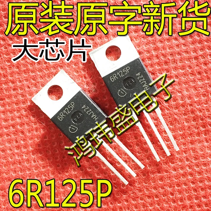 

Оригинальный Новый транзистор 6R125P IPP60R125CP 6R125C6 TO-220 MOS, 30 шт.