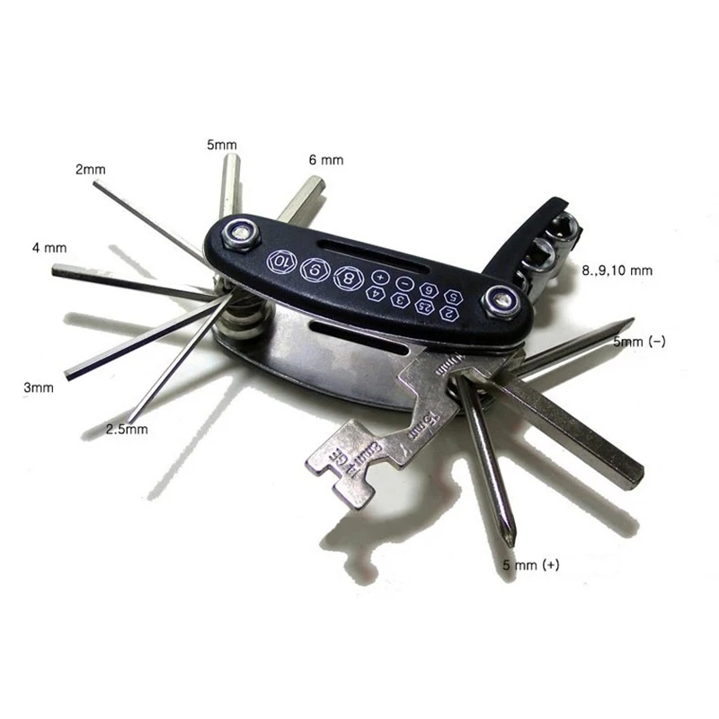 Набор инструментов для ремонта шестигранный ключ ремонт гаек и шин отвертка