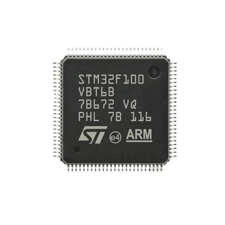 

New original STM32F100VBT6B QFP TR - 100 single-chip micro controller MCU welcome consultation