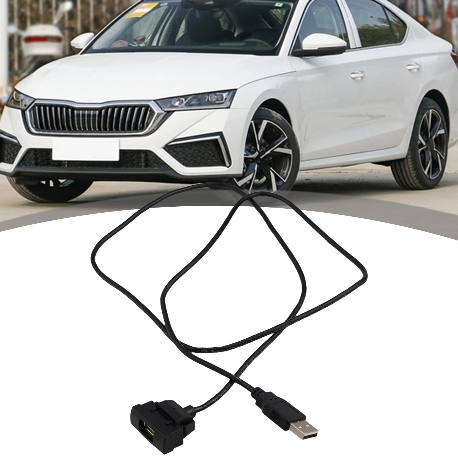 Для автомобильной навигации RCD510 USB-интерфейс Автомобильный USB-удлинитель Быстрая