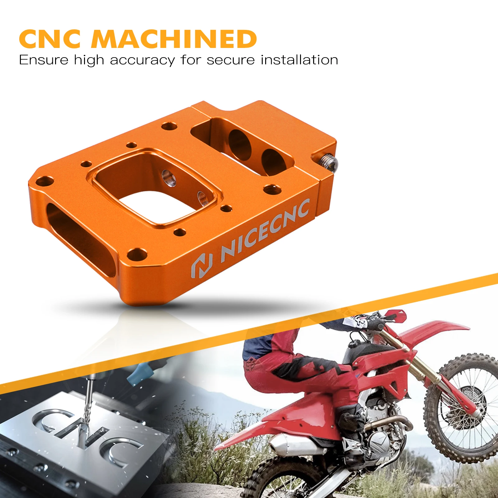 Блок переустановки инжектора NiceCNC TPI для моделей велосипедов KTM 150 250 EXC XC XC-W TPi