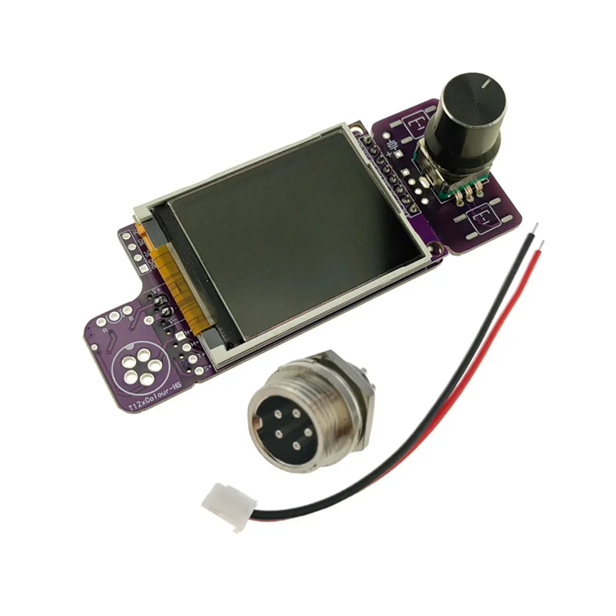 Плата контроллера T12 V2.3 C210 STC чип паяльная станция железные наконечники 1