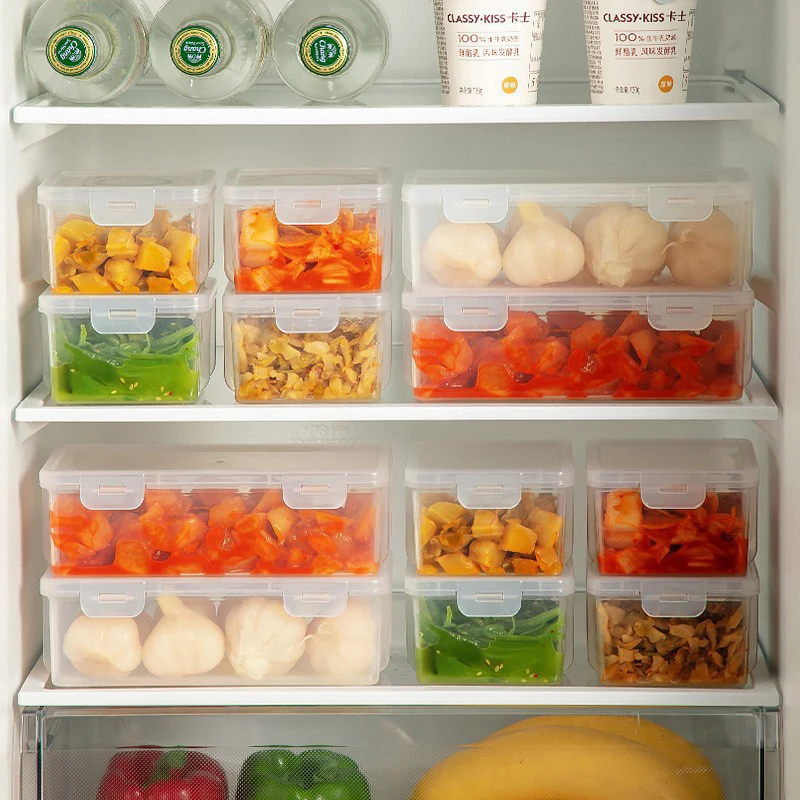 Пластиковый контейнер для хранения продуктов в холодильнике Герметичная