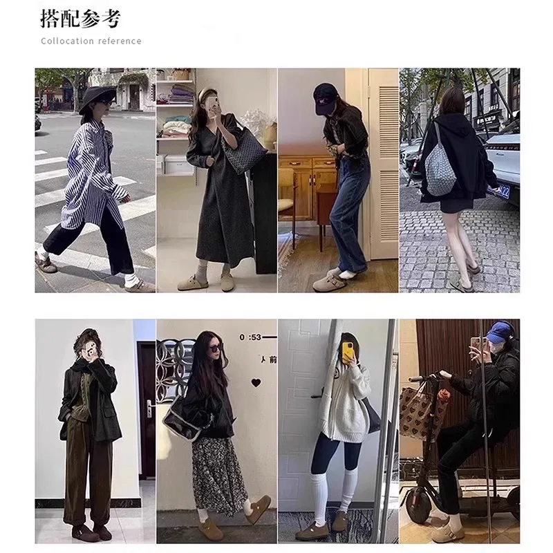 Туфли с закрытым носком низкие женские тапочки на мелкой подошве 202 резиновая