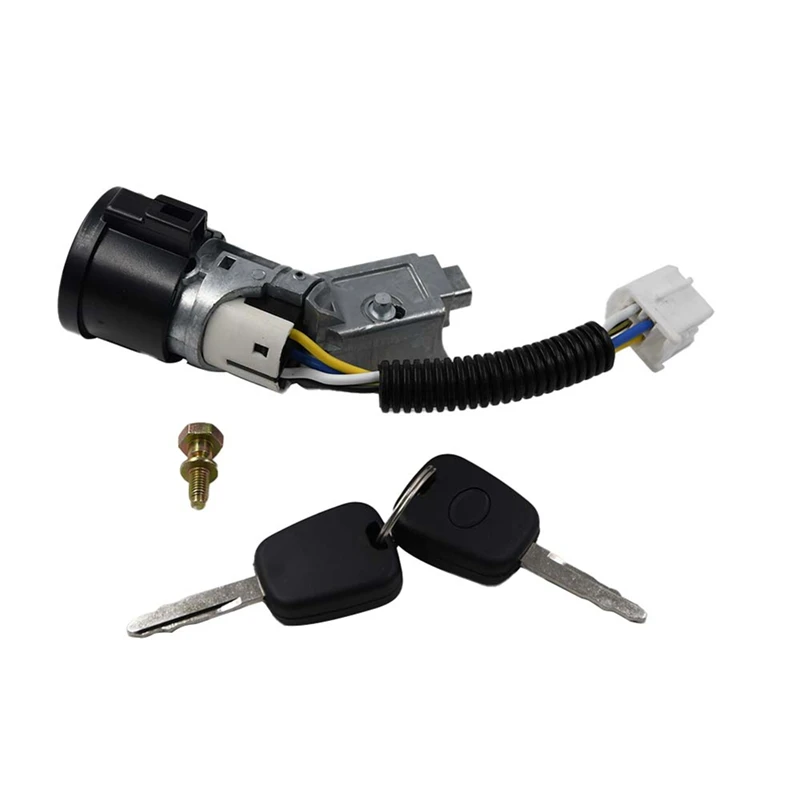 Подходит для Peugeot 107 Citroen C1 Toyota Aygo N 0501412 0502200 Замок зажигания с двумя ключами