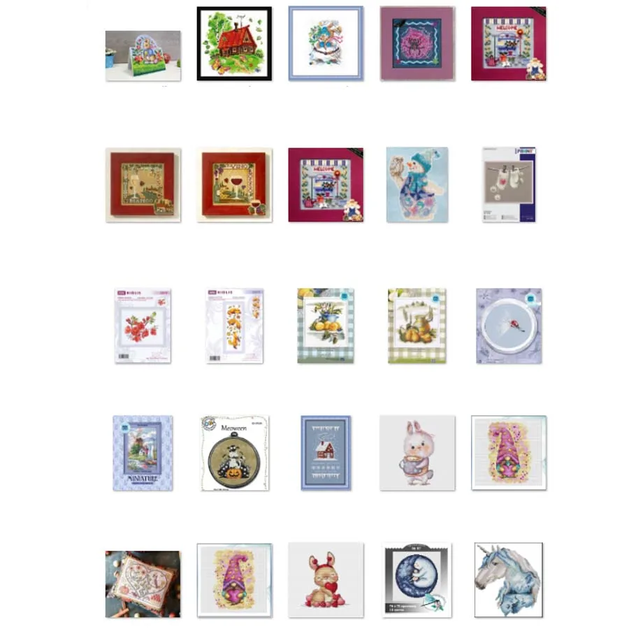 

14CT cotton aida / 14ct Plastic refrigerator magnet Counted Cross Stitch Kit Cross stitch cross stitch Loving Dwarves