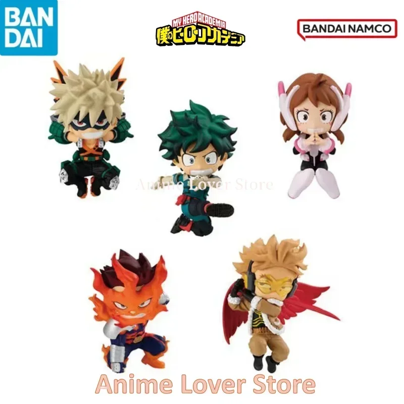 Bandai Original CANDY TOY/EX CASHAPON Gashapon ADVERGE MOTION MY HERO ACADEMIA Bakugou Katsuki Midoriya Izuku Аниме Фигурки