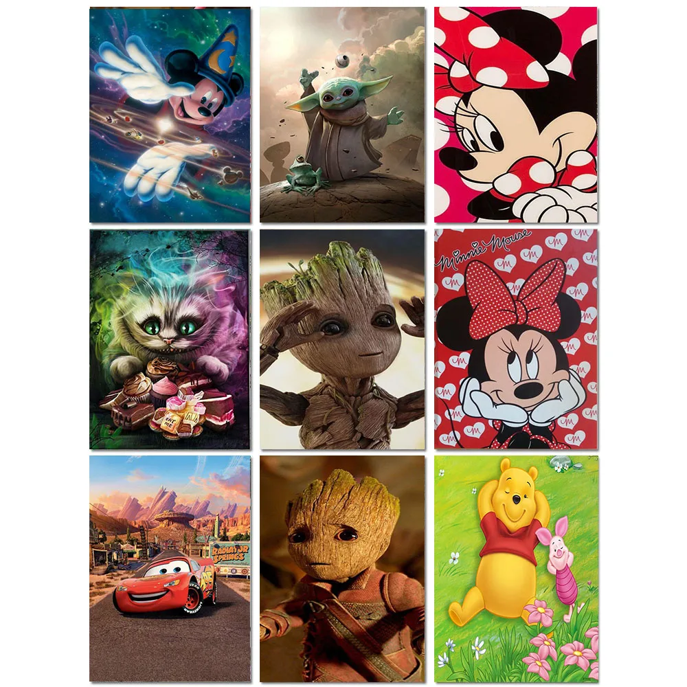 

Star Wars 5D Diamond Painting Disney Square/Round Rhinestone Mosaic Home Decoration Cross Stitch Kits Diamond Embroidery Jh180