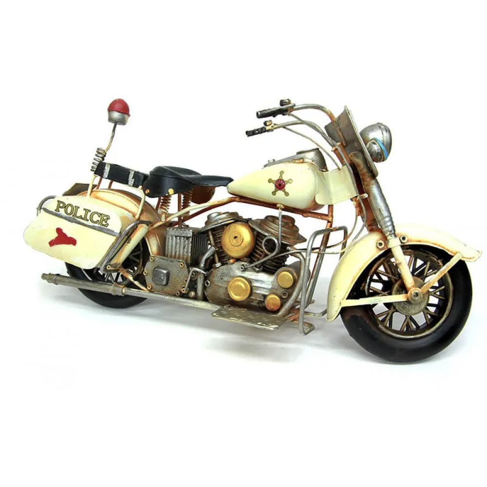 

Decorative Cruiser Police Metal Motorcycle Ergonomic Design Practical Products