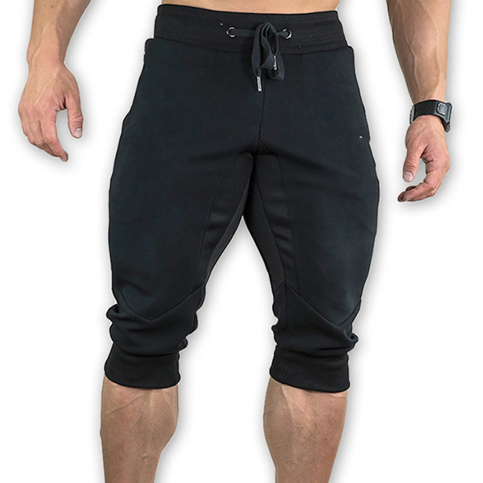 

Cropped Outdoor Leisure Sports Men's Pants Training Running Men's pants