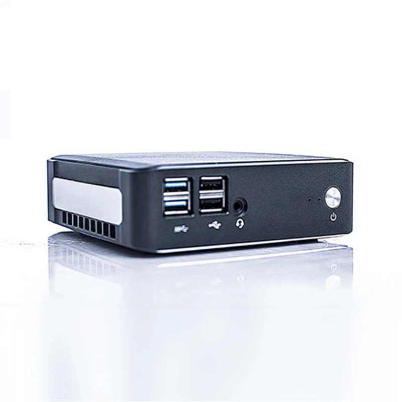 

Oem Cheapest Fanless Portable Mini Dual Core Barebone System Desktops