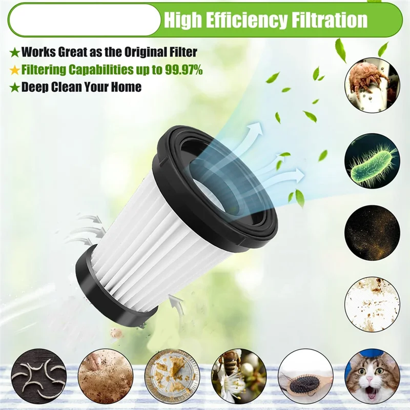 HEPA-фильтр для MOOSOO K12 K12Pro K13 Genius Invictus One 1 0 X7 2 ручной пылесос беспроводная замена