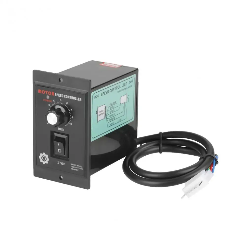 

400W AC 220V Motor Speed Pinpoint Regulator Controller Forward & Backward 50/60hz
