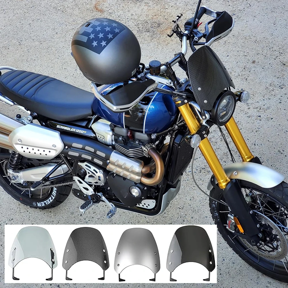 Для триумфа Bonneville Scrambler 1200 XE XC BE 1200XE 1200XC 1200BE защита для ветрового стекла 19 2020 2021 2022