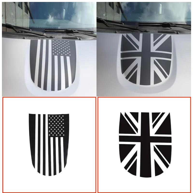 

Front Hood / Trunk Lid American /England Flag Style Sticker Decorative Decals Trim Accessories For Mazda MX-5 Miata NC 2009-2015