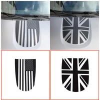 front hood trunk lid american england flag style sticker decorative decals trim accessories for mazda mx 5 miata nc 2009 2015