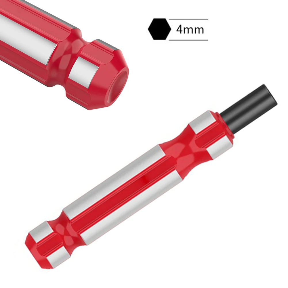 

85mm Hex Adapter Magnetic Screwdriver Handle Screwdriver Bit Holder Long Self-Locking Adapter For Screwdriver Bits Tool