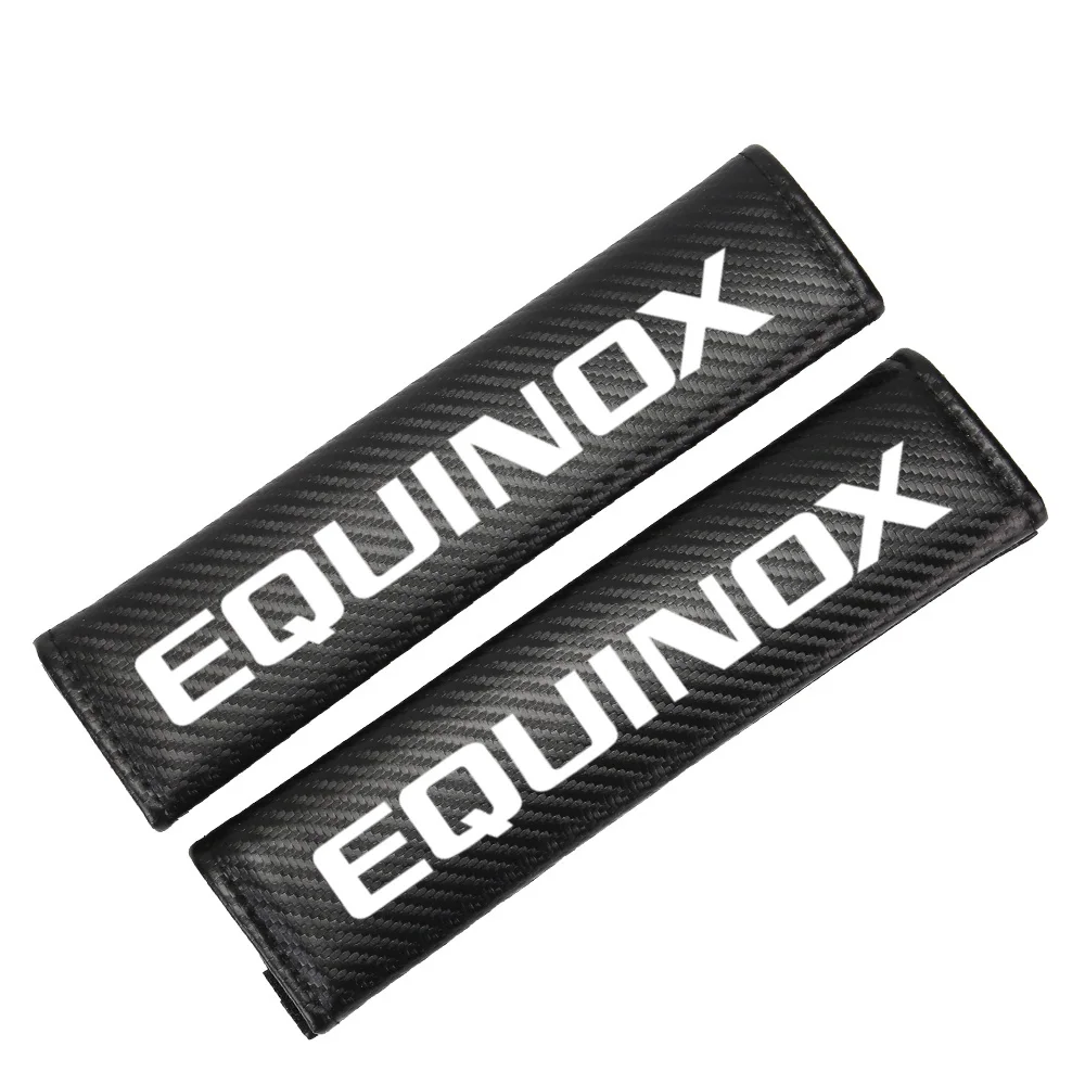 

2 шт., универсальные наплечники для ремня безопасности из углеродного волокна