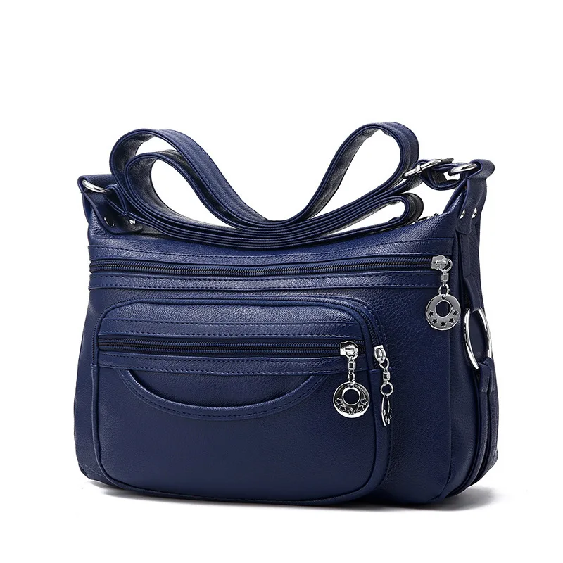 

Fashion Luxury Handbags Women Bags Designer Vintage Crossbody Pu Leather Black Soft Washed Messenger Flap Bag Briefcase Bag