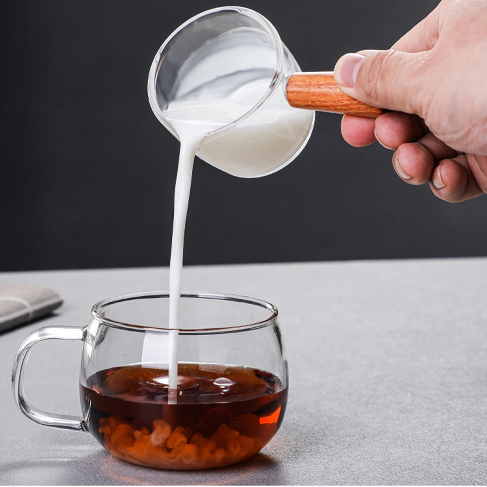 

50ml/80ml Espresso Coffee Cup Ounce Cup With Scale Borosilicate Glass for Wine Milk Coffee Tea Jug