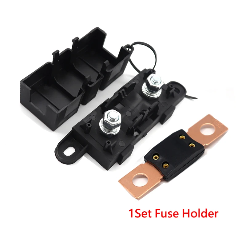 

ANM-H3 32V MEGA блок предохранителей ANL Болтовой держатель плавкого предохранителя плоского типа для автомобиля лодки 80A 100 125A 150A 175A 200A 250A 300A-500A