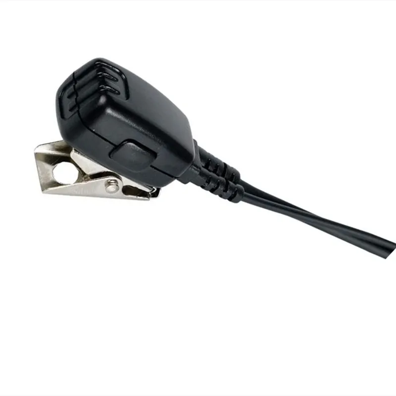 RISENKE STP9000 Earpiece for Sepura STP8000 STP8030 STP8035 STP8038 Walkie Talkie Two Way Radio G-Shape Headset with Mic PTT