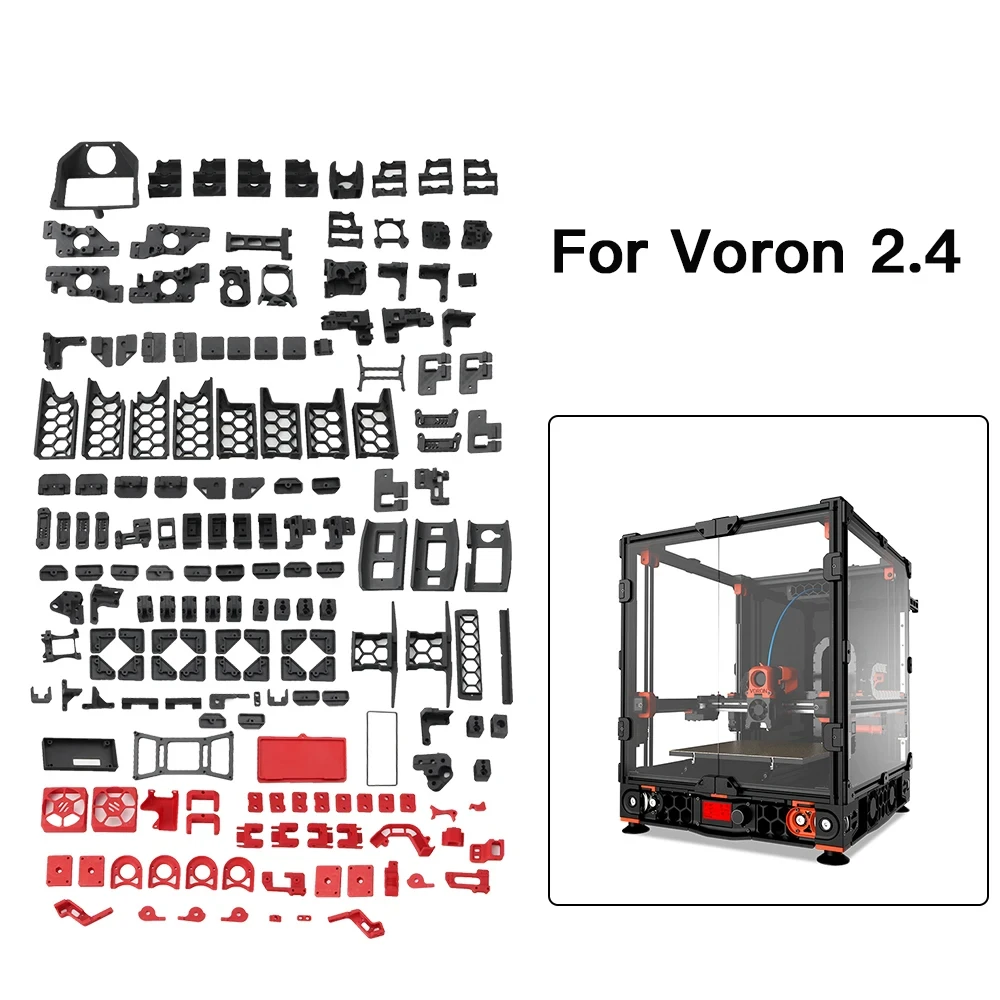 Комплект деталей для 3D-принтера Voron 2 4 R2 Esun ABS + пластиковые детали рамы