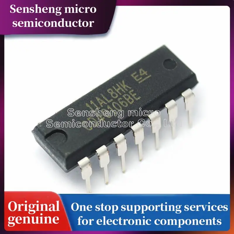 Новинка 100%, 10 шт./лот CD40106BE DIP CD40106 DIP-14 CD40106BD DIP14