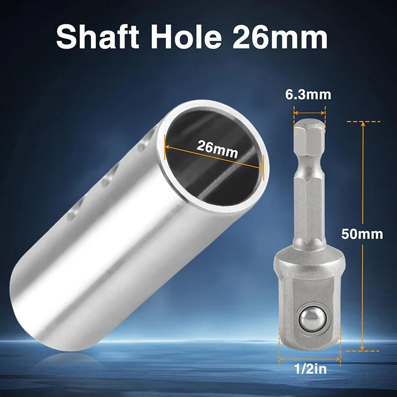 Ножничный домкрат из нержавеющей стали адаптер для шлицевой дрели насадка с