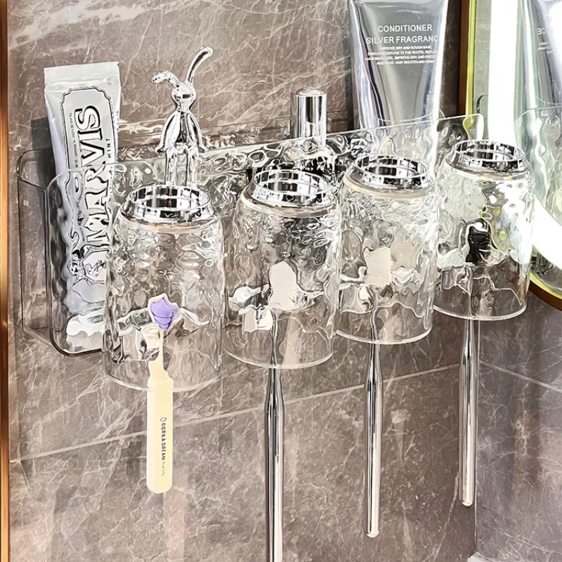 Неперфорированный настенный держатель для хранения зубов