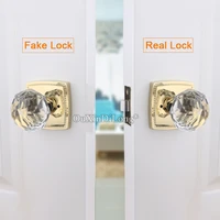european luxury crystal door knobs lock set double door locks entry privacy door lock bedroom bathroom silent door lock keyless