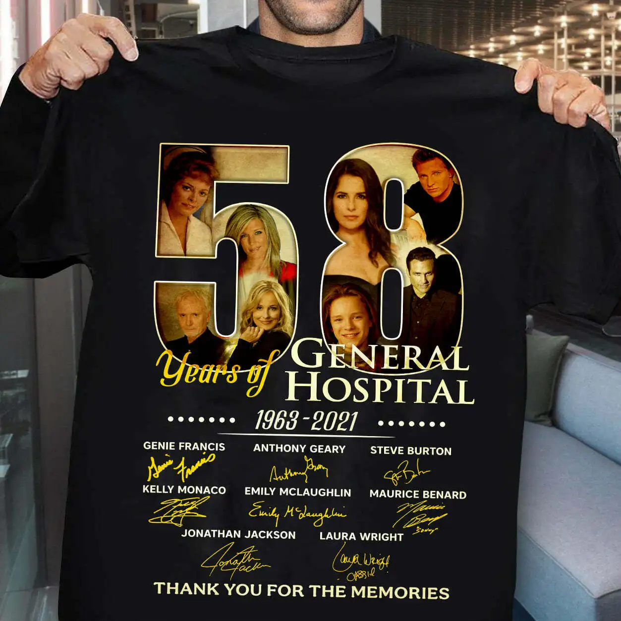 

58 Years Of General Hospital Movie 1963 2021 Movie Film Tee Shirt