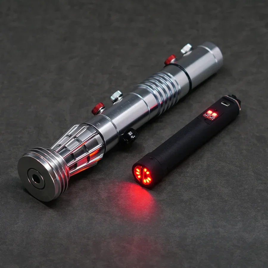 89Saber Asajj Ventress Darth Maul Neopixel Lightsaber Removable Chassis Proffie2.2 Laser Sword Cosplay Replica 7/8 Inch Blade