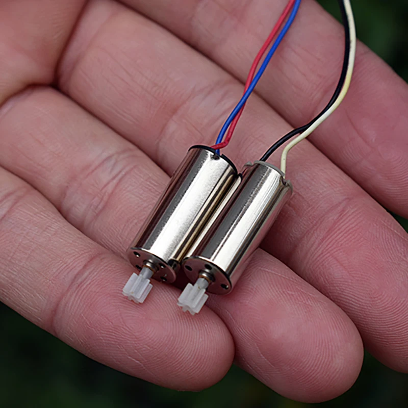 Мини 8520 8,5 мм * 20 мм двигатель без сердечника 5 в-6 В постоянного тока 38000 об/мин высокоскоростной Магнитный микро CW CCW двигатель с пластиковой шестерней для игрушечного дрона