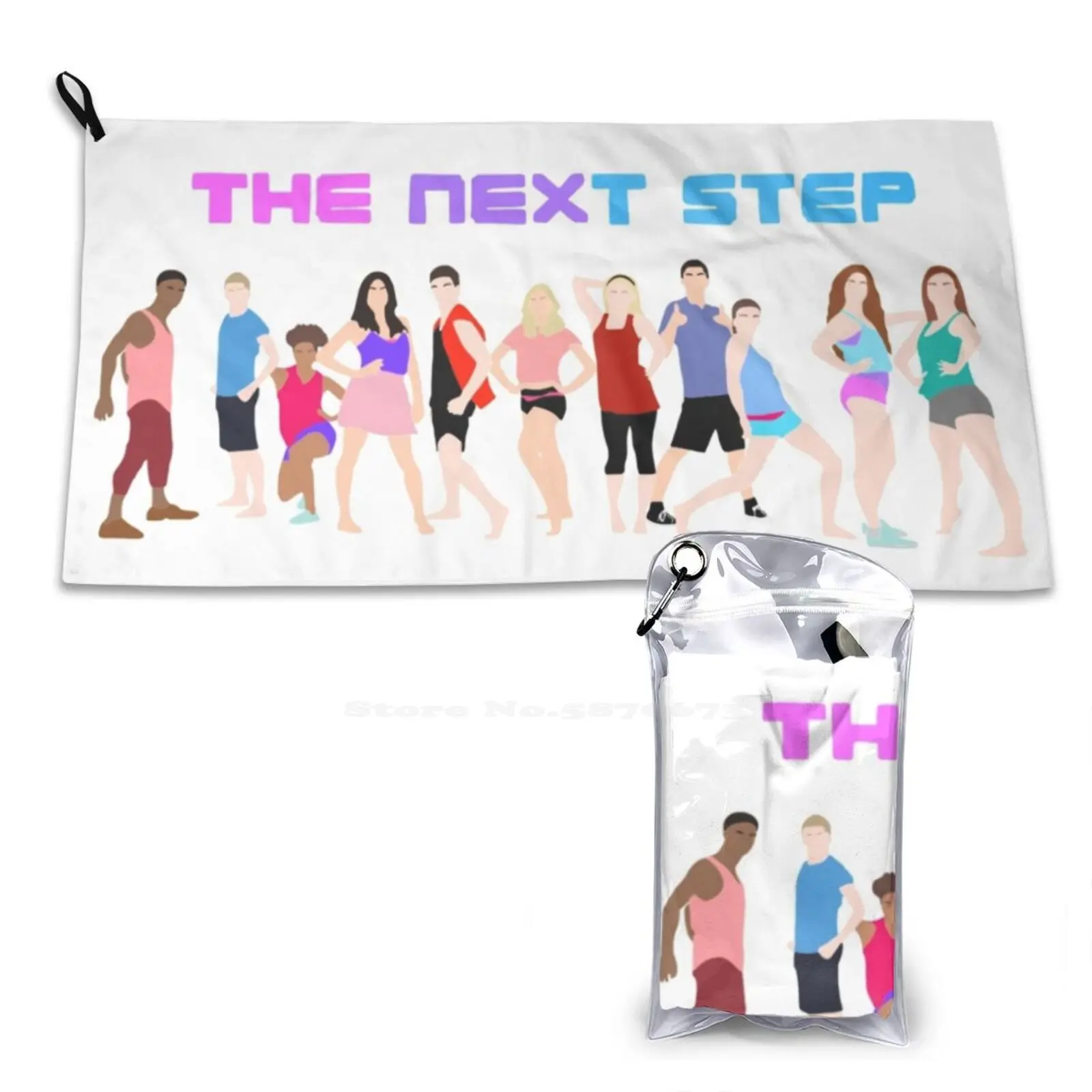 Основное мягкое полотенце на следующий шаг быстросохнущее пляжное Thenextstep aропт