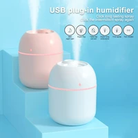220ml mini car mute water drop air humidifier portable usb nano spray diffuser with led light water drop humidifier usb plug use