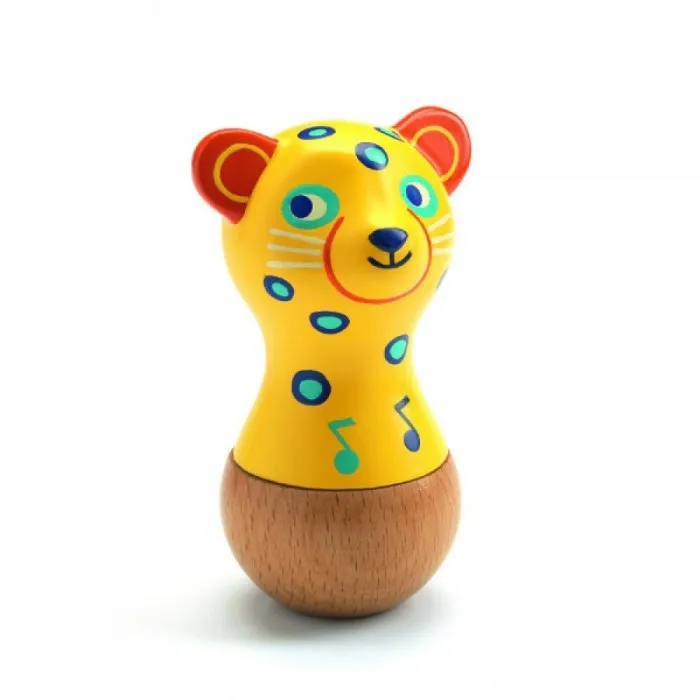 Деревянная игрушка Djeco Маракас Ягуар |