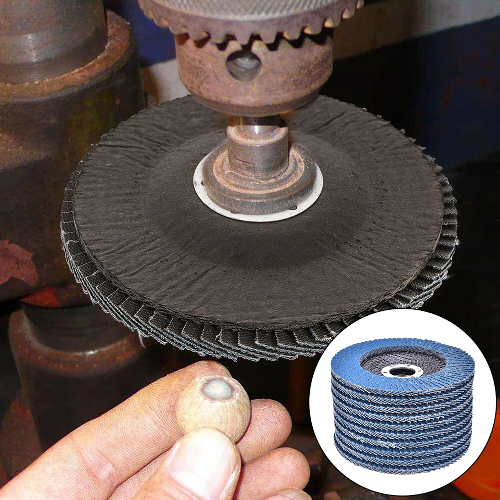 

10pcs 115/125mm Angle Grinder Sanding Discs 40 #/80 # Grit Grinding Wheel Blades for Stainless Steel Iron And alloy steel