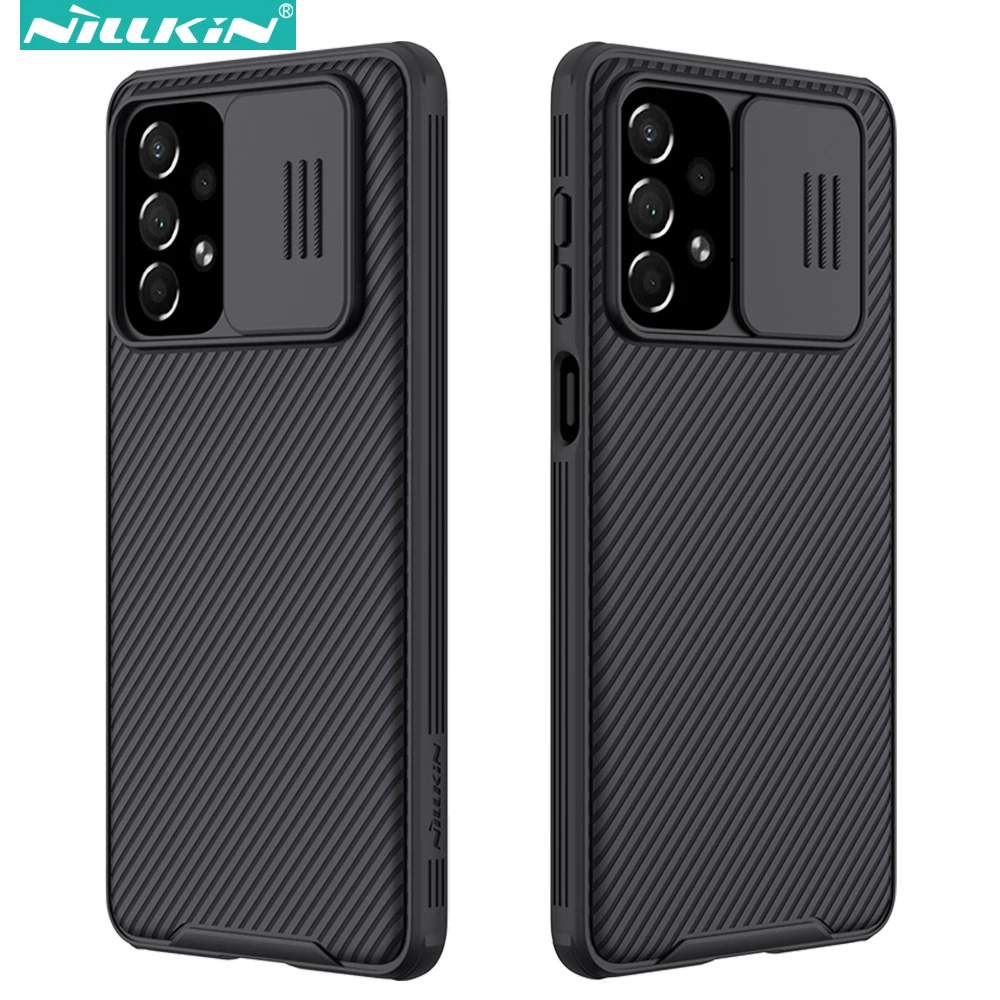 Nillkin CamShield Case for Samsung Galaxy A73 A53 A52s, with Camera Protector Cover A72 A52 A71 A51 A33 A32 A23 A22 A13 A03s A03