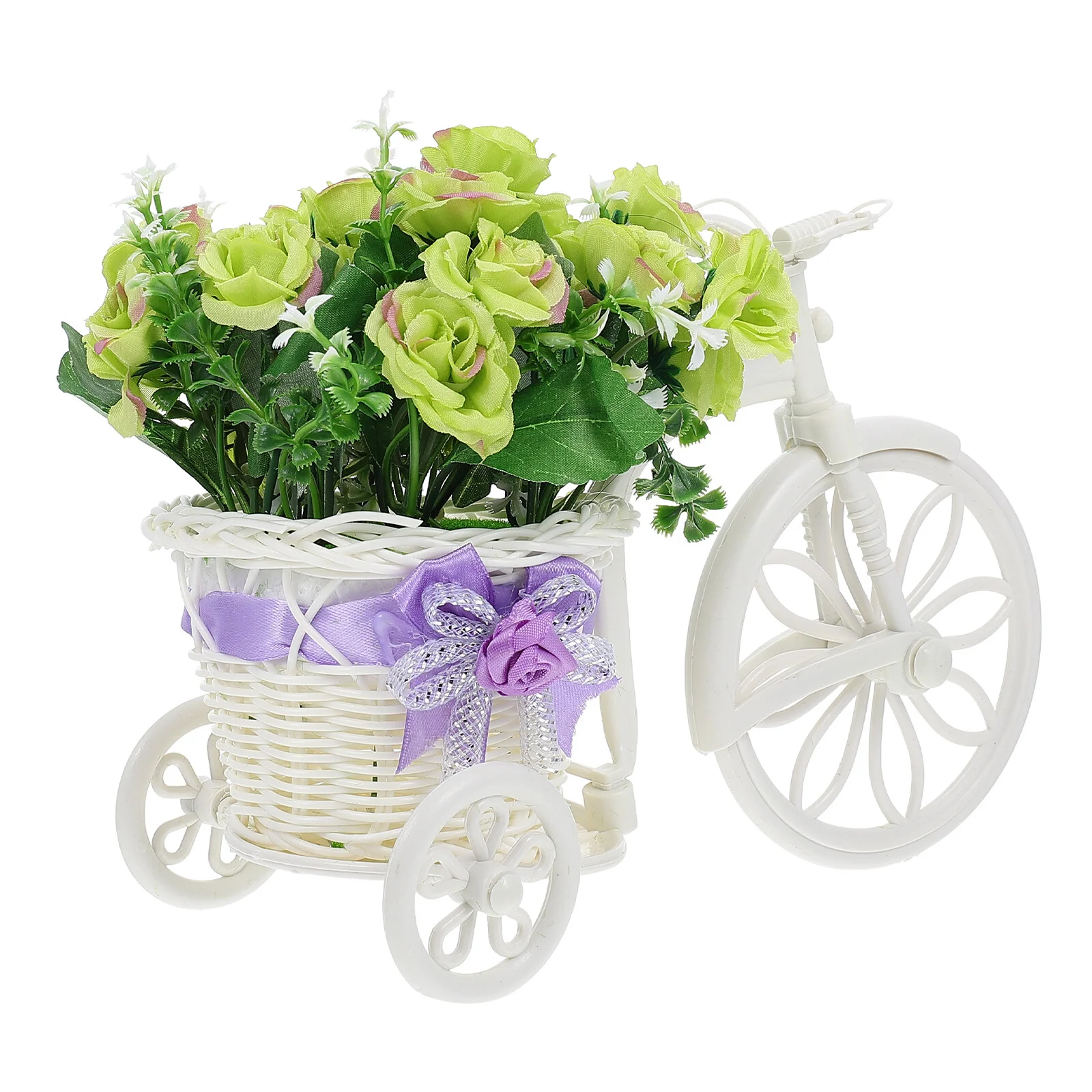 

Cemetery Flower Artificial Holding Rack Mini Planters Stand Purple Home Decor Lovely Display Bracket Shelf