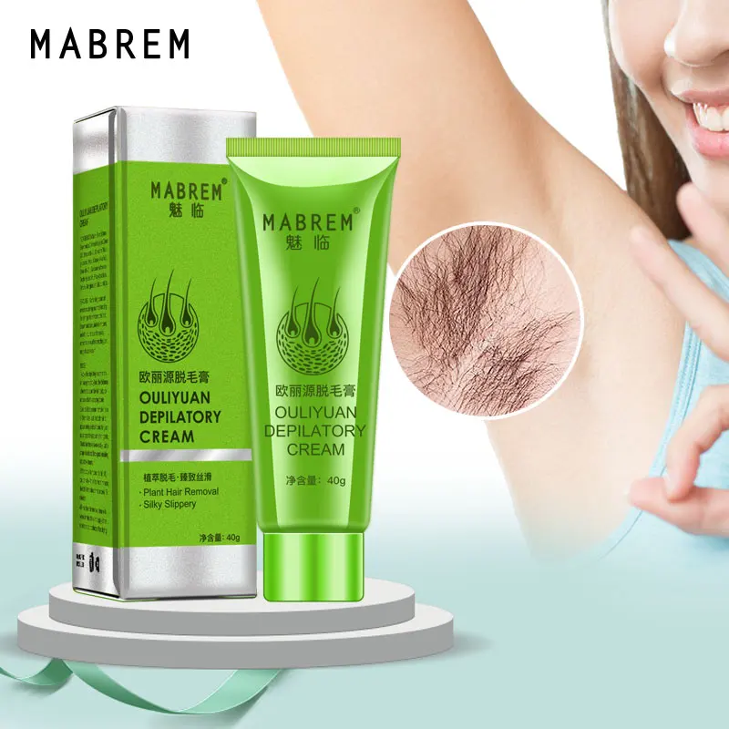 

40g Hair Removal Cream Painless Hair Remover For Armpit Legs And Arms Skin Care Body Care Depilatory Cream For Men Women