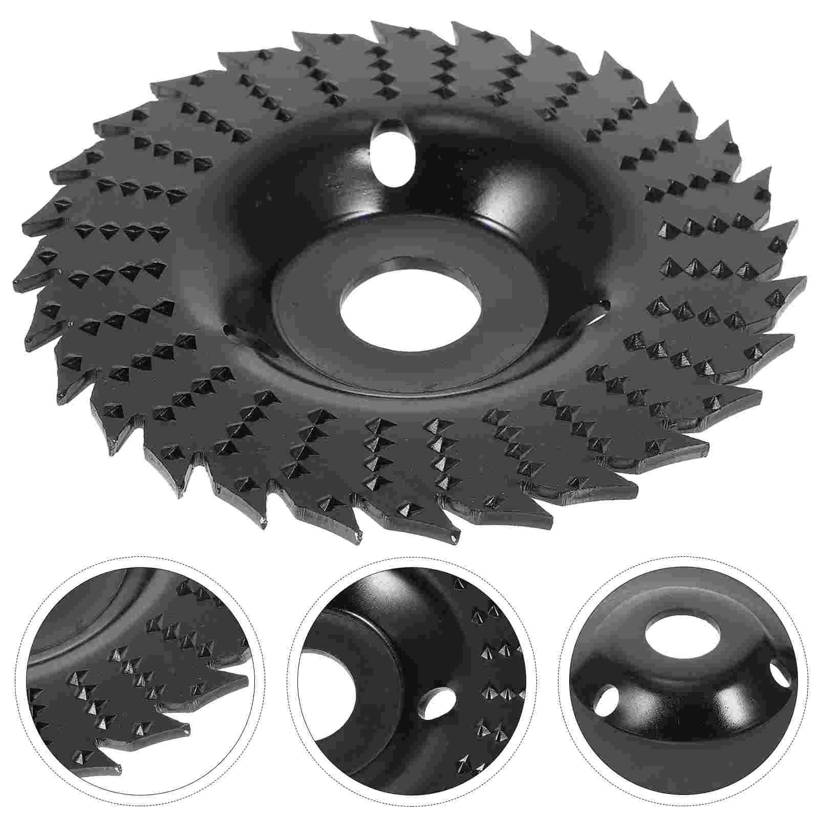 Stump Grinder Shaping Disc Wood Cutting Carpentry Tools Wood Carving Disc Angle Grinder Attachments Wood Carving Tools
