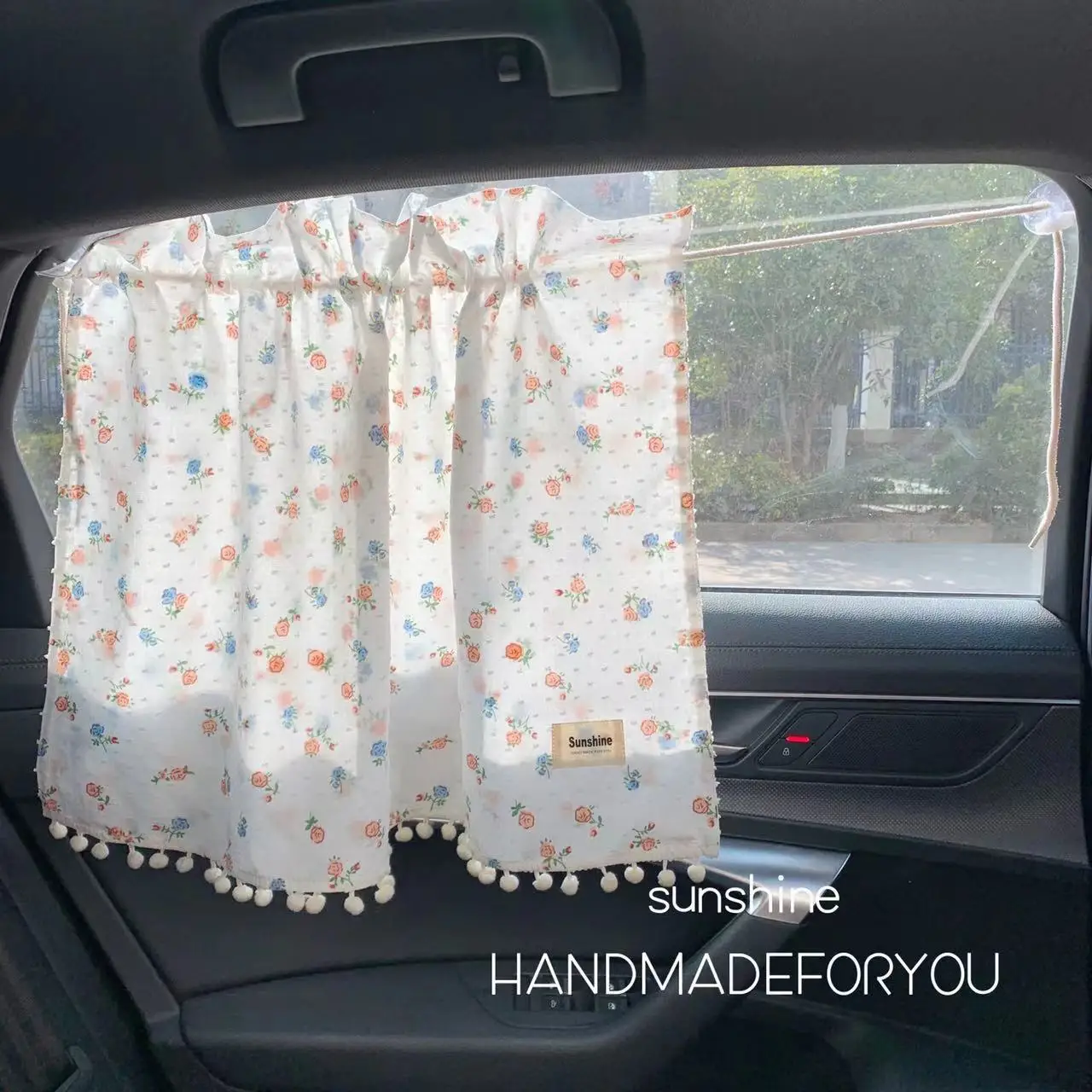 

Тканевый кружевной гобелен в скандинавском стиле, Универсальная автомобильная Солнцезащитная ткань, ручной рисунок, цветочный гобелен, ук...